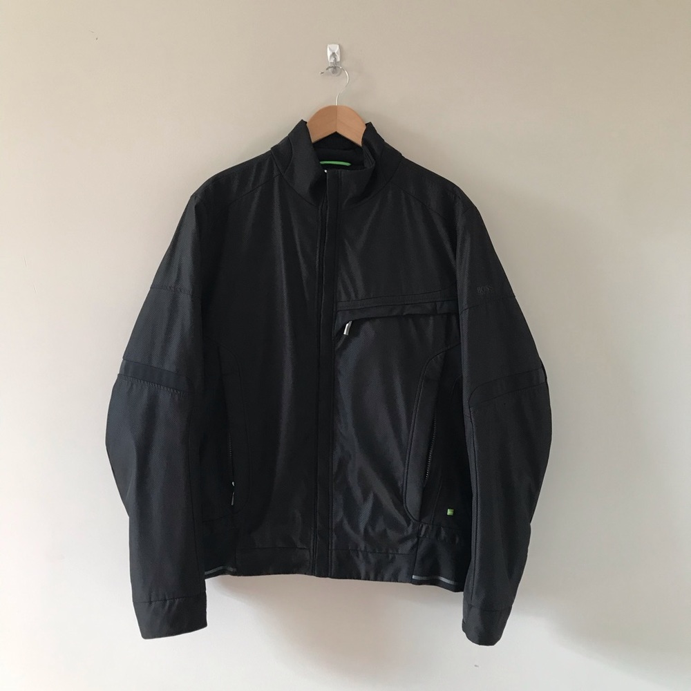 BOSS HUGO BOSS Black Men Bomber Jacket XL